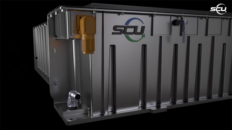 Immersionskühlung von Batterien