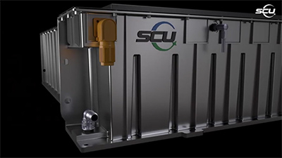 Immersionskühlung von Batterien